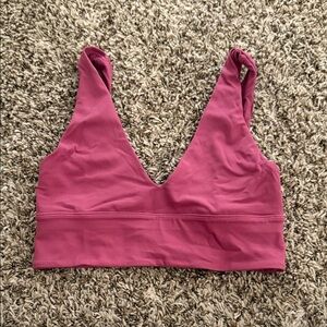 Lululemon Women's Pink Bralette